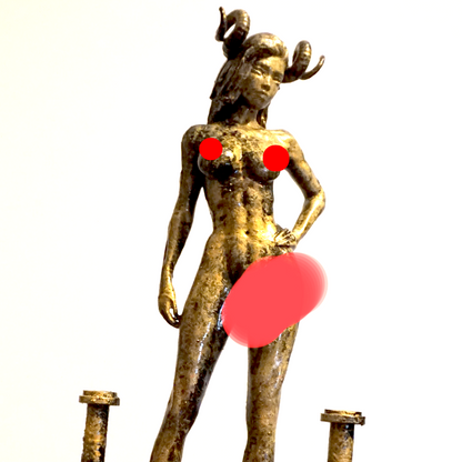 Transgender "Devil Spawn" Erotic Art Sculpture and figurine