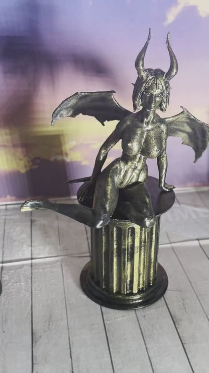 Female, demonic succubus - Sculpture, Statue, and Tabletop Decoration