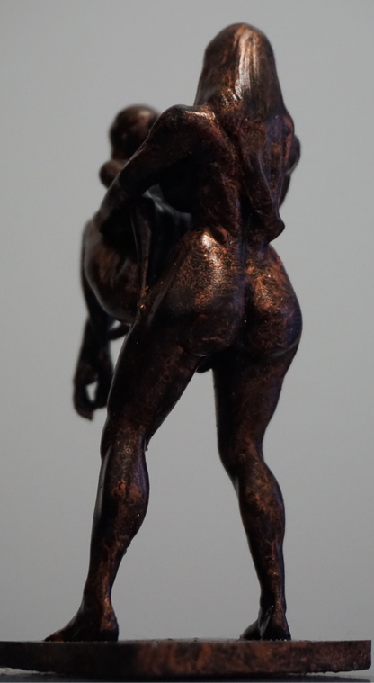 Transgender "The sensual lift" Erotic Art Sculpture and figurine